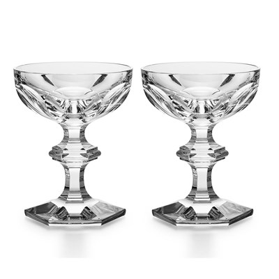 Set of 2 Champagne coupes
