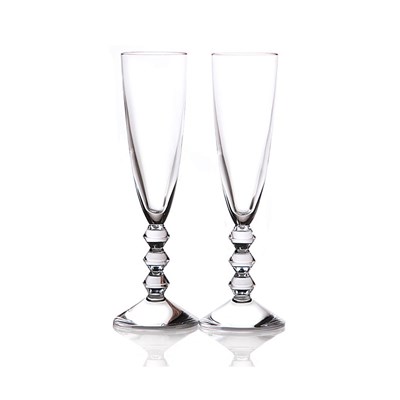 Set of 2 champagne flutes