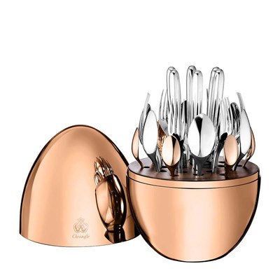 MOOD PRECIOUS - 24-Piece Flatware Set for 6 people 18 carats