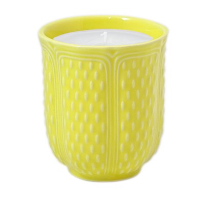 Bougie Parfumée jaune citron