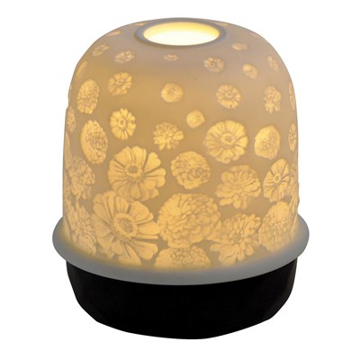 Lampion noir mat