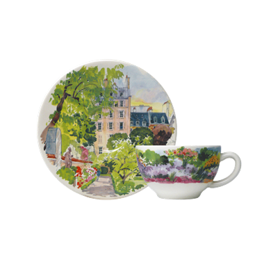 Coffret de 2 tasses et soucoupes thé