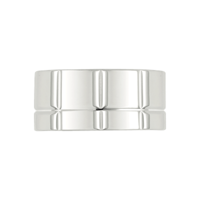 Silver-plated Bacchus ring