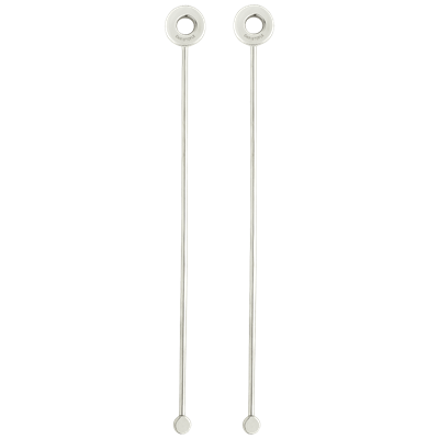Set of 2 Stainless Steel cocktail stirrers
