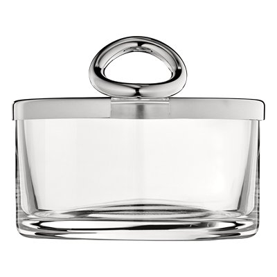 Silver-Plated cheese / jam dish