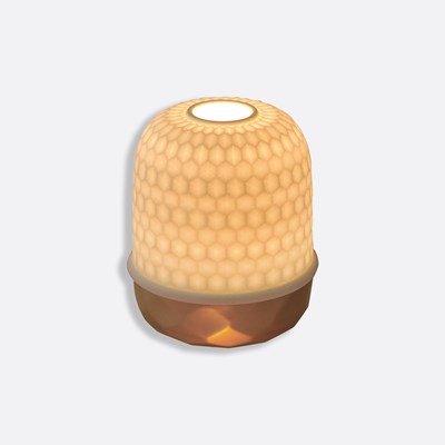 Lampion diamant or