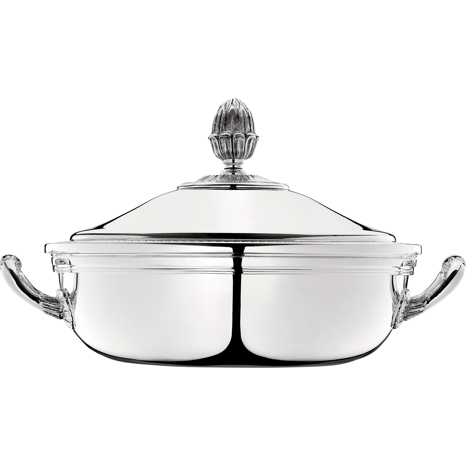 Silver-Plated vegetable dish with lid