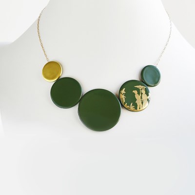 Choker green mouss