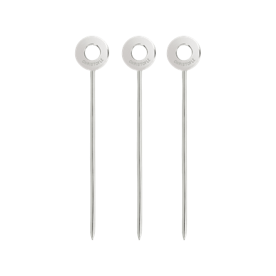 Set of 6 Stainless Steel cocktail picks