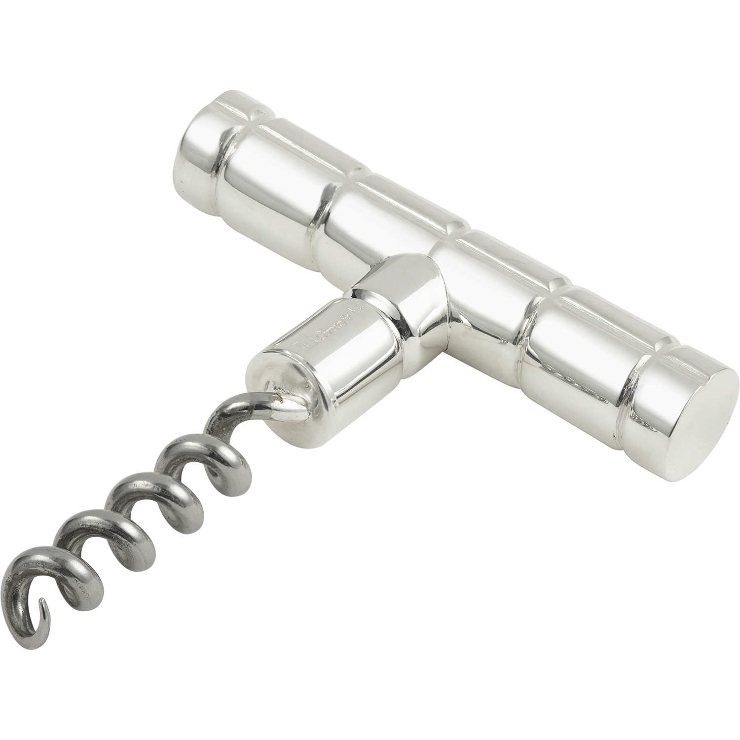 Silver corkscrew