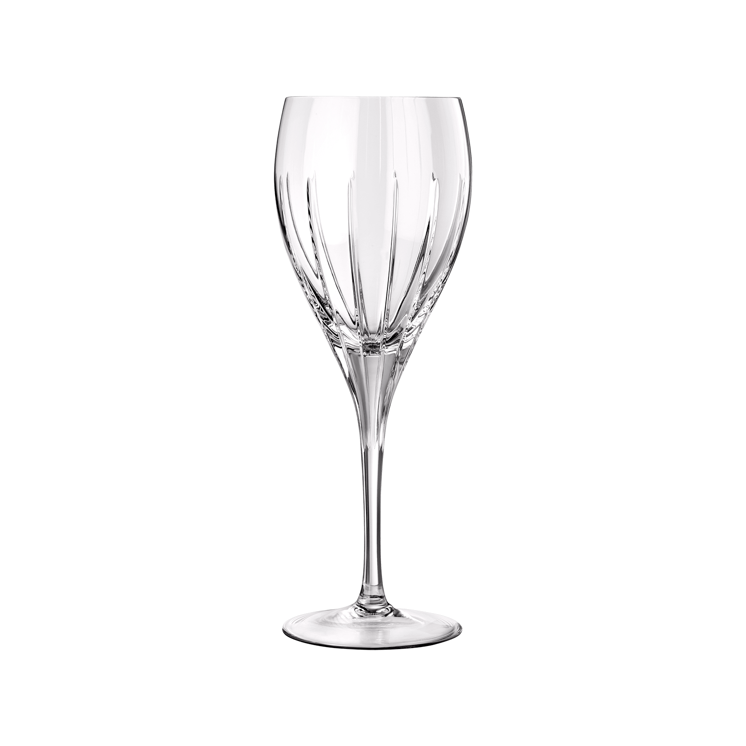 Crystal water glass