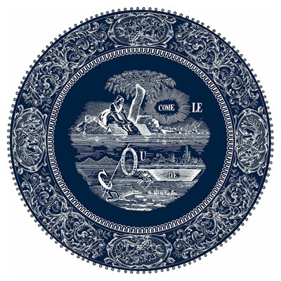 Assorted salad plates(per piece) (box of 6)