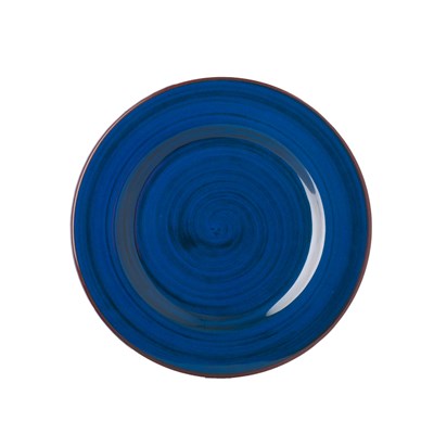 Dessert plate blue