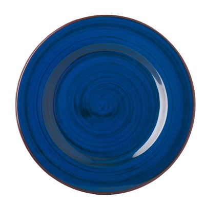 Dinner plate blue