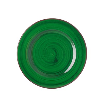 Dessert plate green