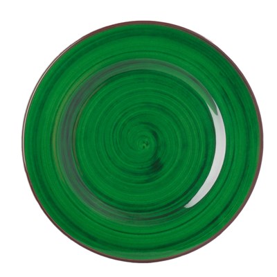 Dinner plate green