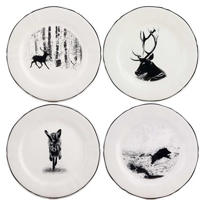 Assorted salad plates