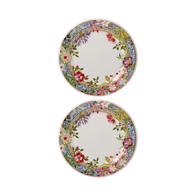 Coffret de 2 assiettes mignardises