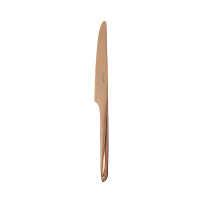 Copper stainless steel dessert knife