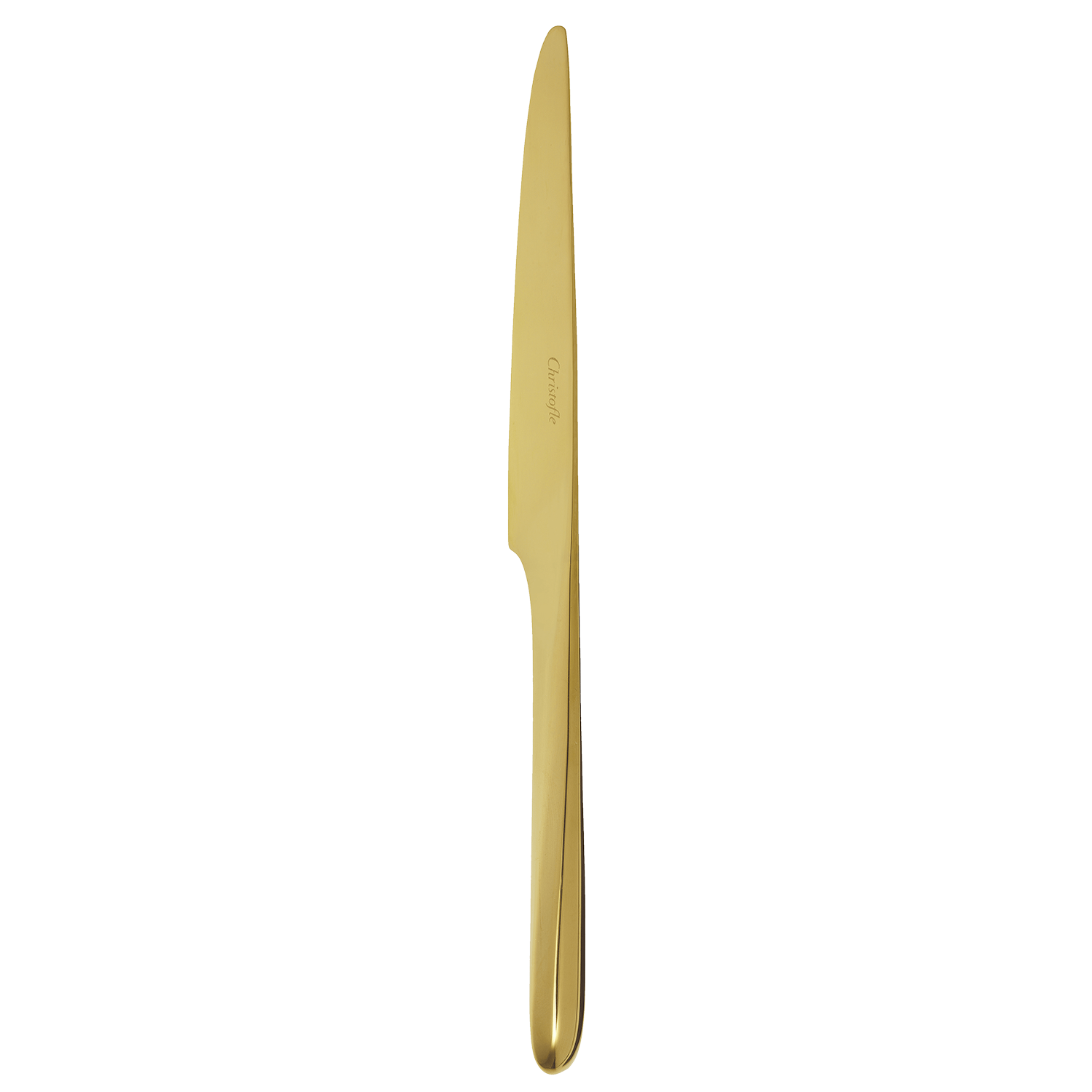 Gold stainless steel table knife