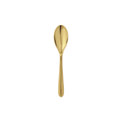 Gold stainless steel coffee spoon