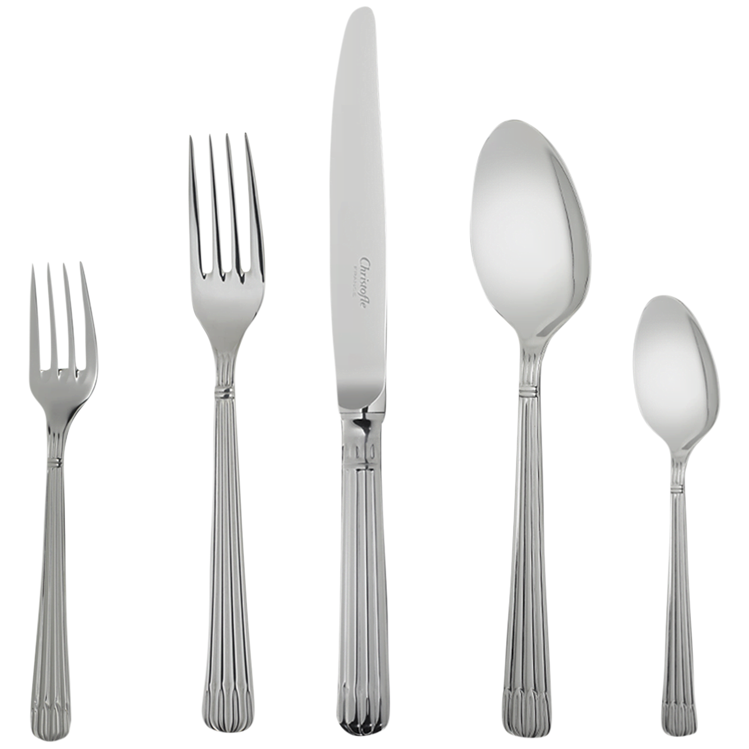 110-Piece Stainless Steel flatware set with imperial chest