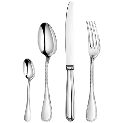 110-Piece Silver-Plated flatware set with imperial chest