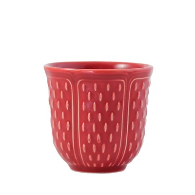 Gobelets espresso (Bte de 1) rubis