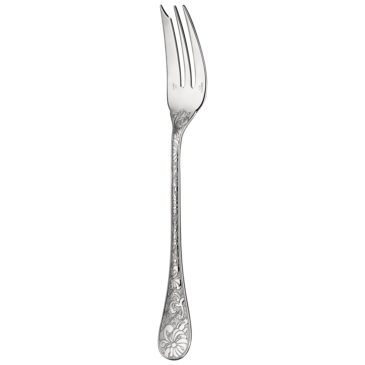 Silver-Plated serving fork