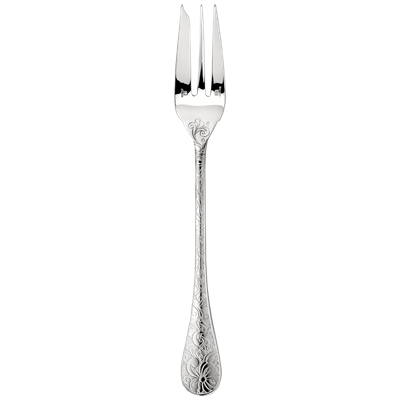 Silver-Plated serving fork