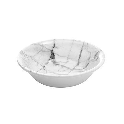 Assiette à soupe blanche