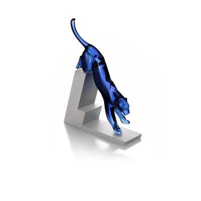 Panther the leap blue