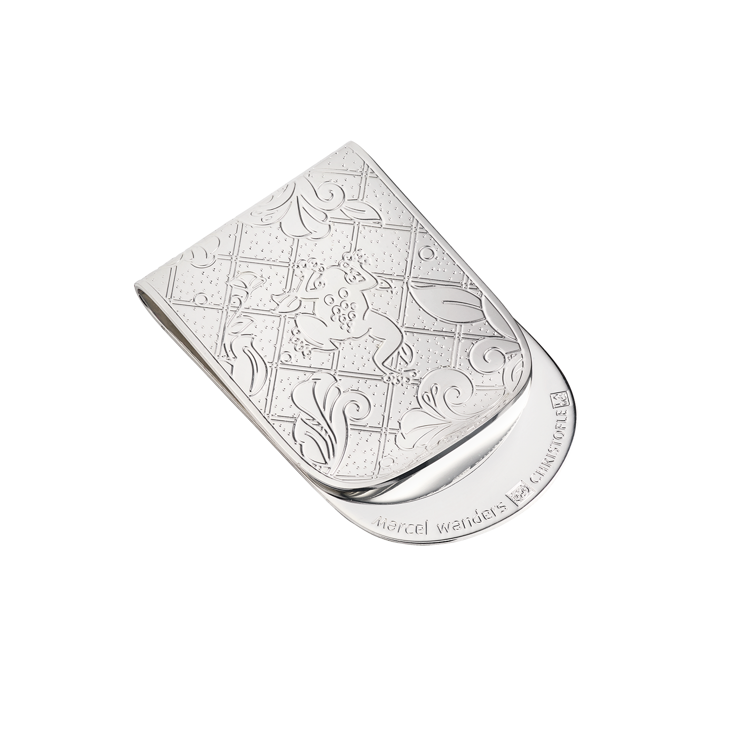 Silver-Plated money clip