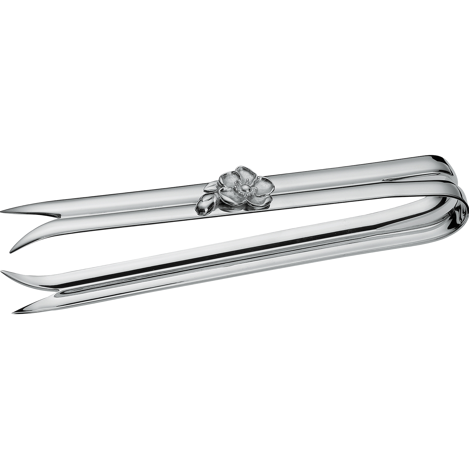 Silver-Plated ice tongs