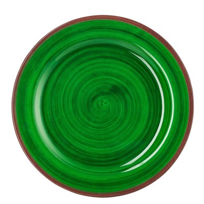 Cake platter green