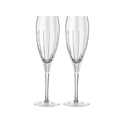 Crystal champagne set