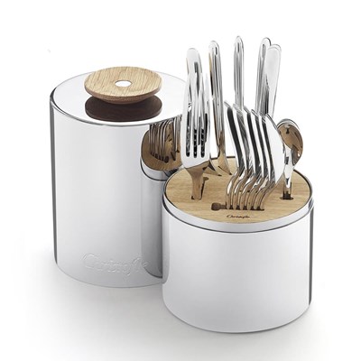 Set of 24-piece with storage capsule for 6 people
