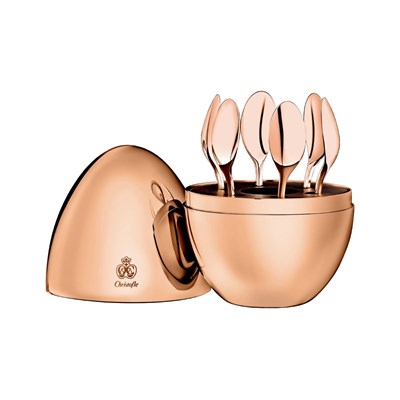 MOOD PRECIOUS - 6-Piece Rose Gold Espresso Set