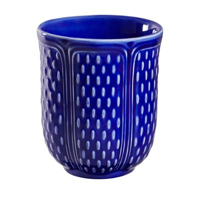 Gobelet à thé cobalt