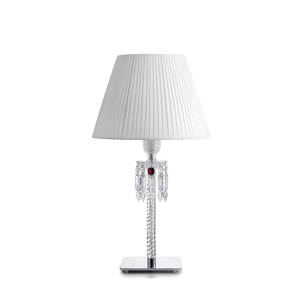 Torch lamp white lampshade