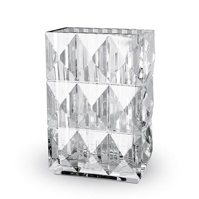 Vase rectangulaire clair
