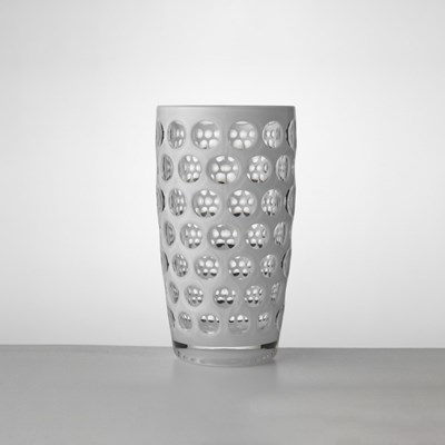 Water glass tall white
