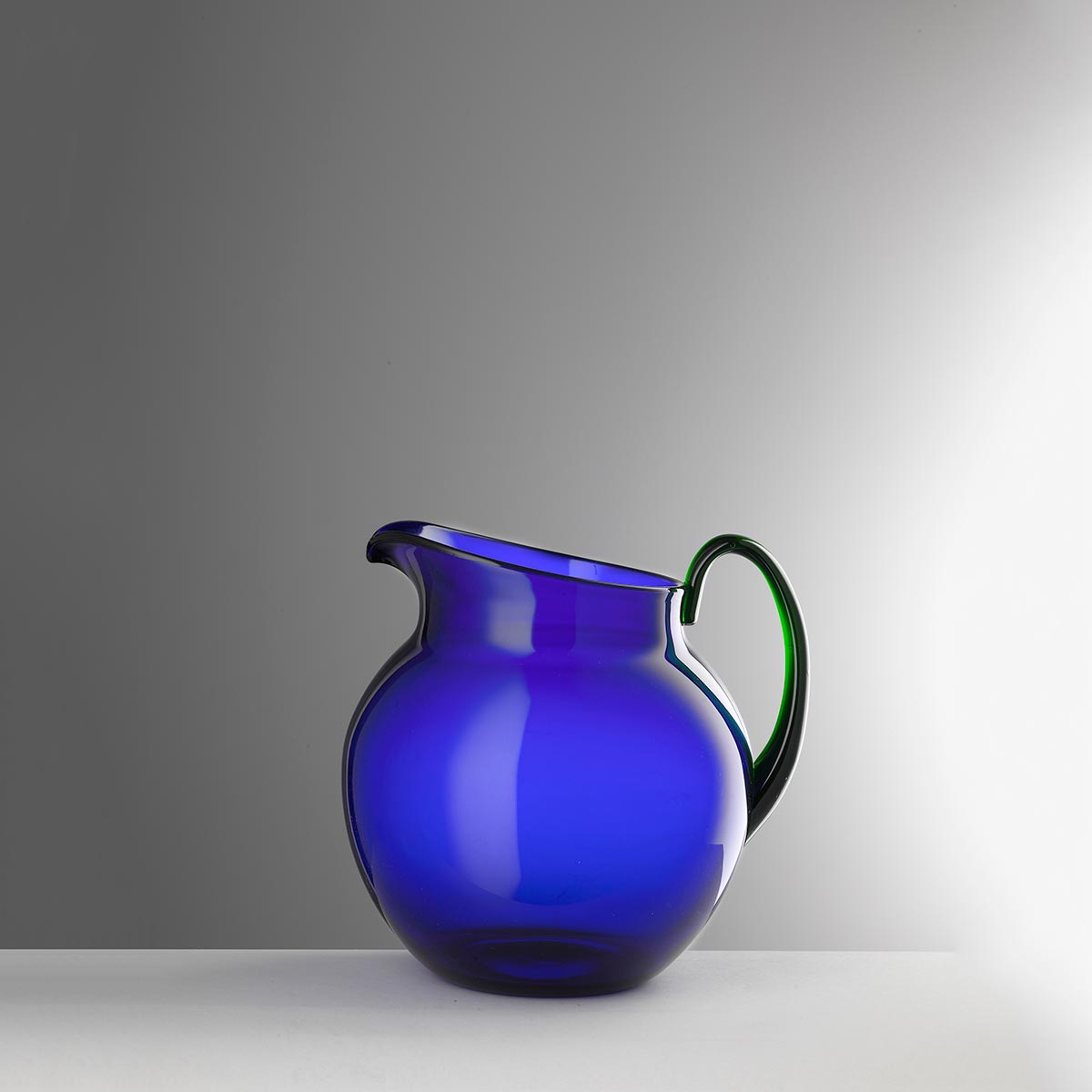 Pitcher small blue/green