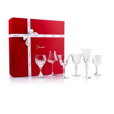 Set of 6 wine glasses