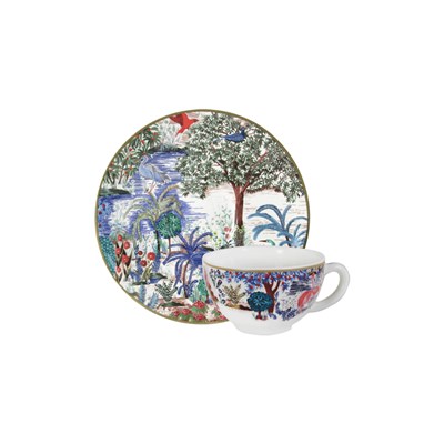 Coffret de 2 tasses et soucoupes à thé