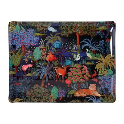 Acrylic serving tray large