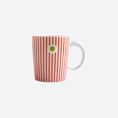 Mug Paros brick red