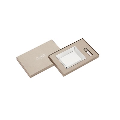 Business card tray + key ring