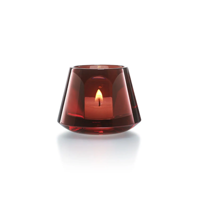 Baby Our Fire votive red