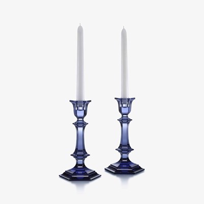 Set of 2 candlesticks midnight